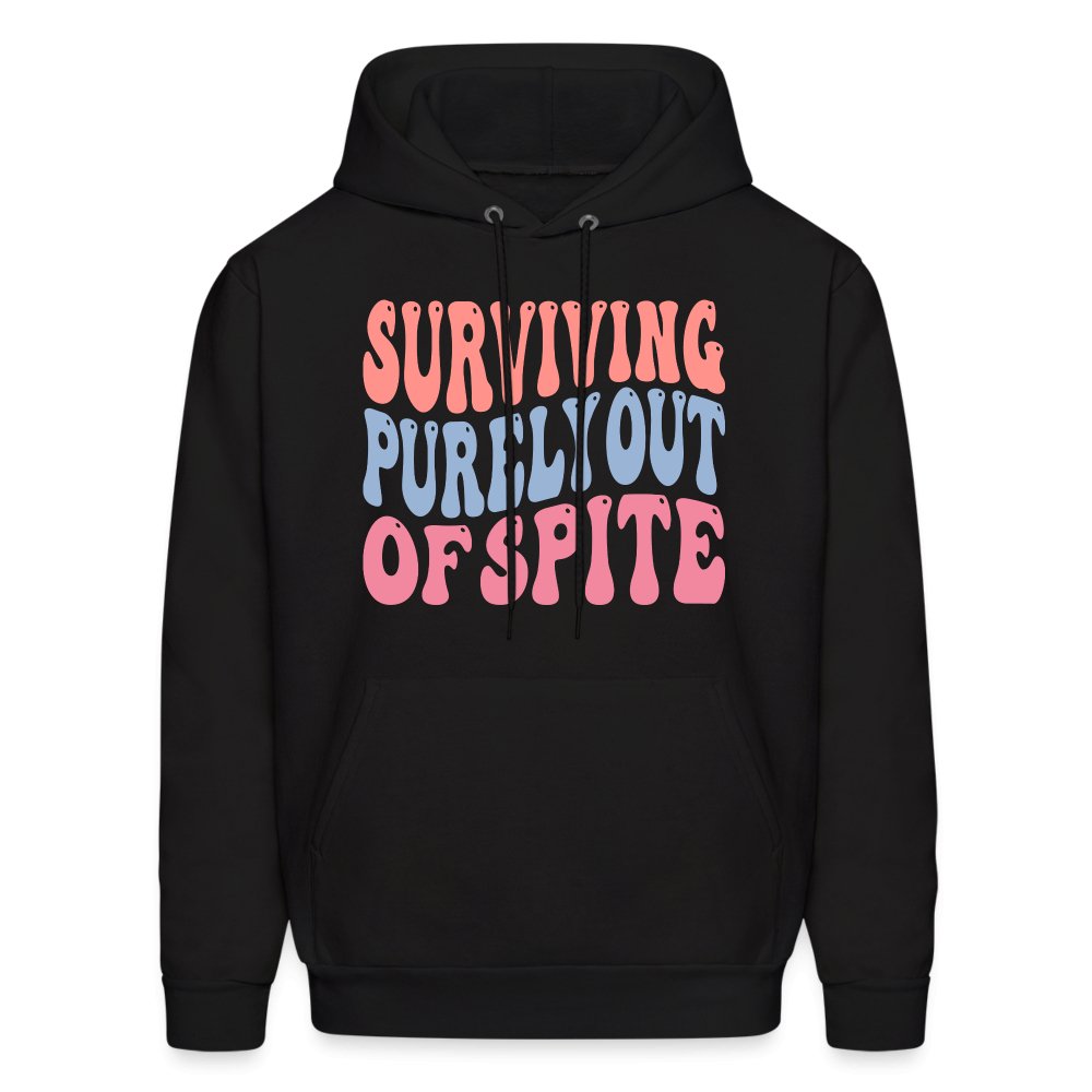 Surviving Purely Out Of Spite Hoodie - black