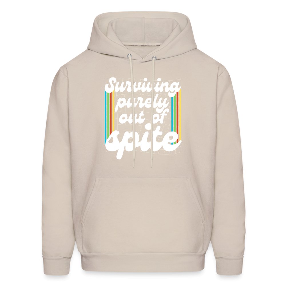 Surviving Purely Out Of Spite Hoodie - Sand