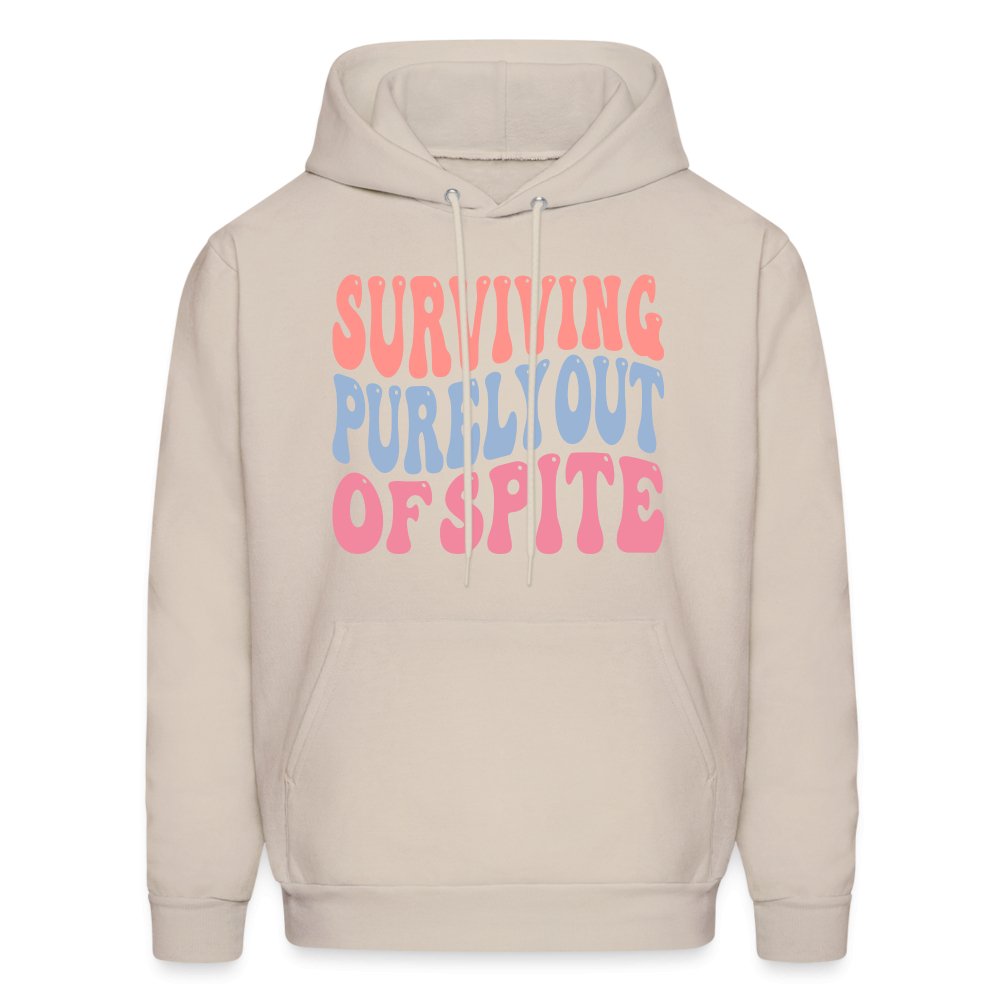 Surviving Purely Out Of Spite Hoodie - Sand