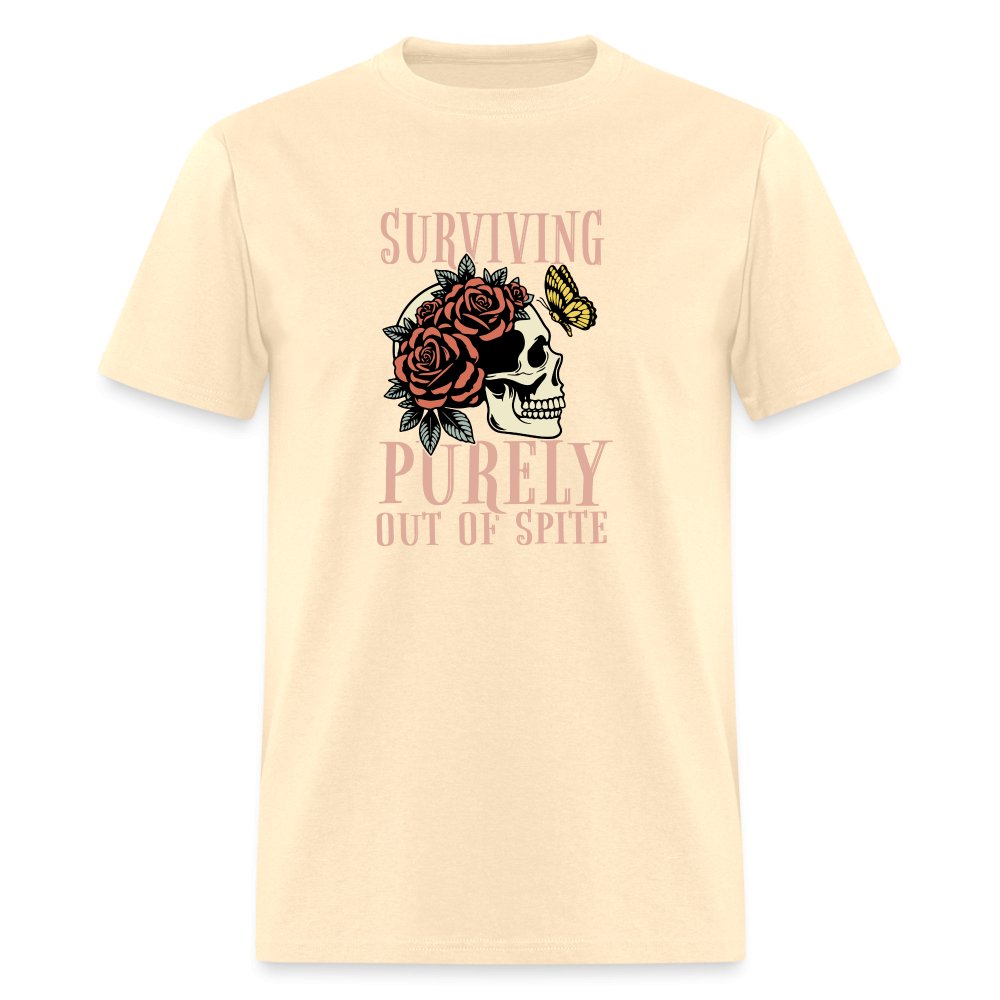 Surviving Purely Out Of Spite T-Shirt - natural