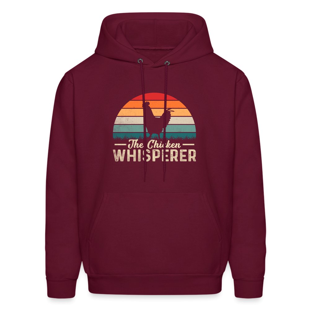 The Chicken Whisperer Hoodie - burgundy