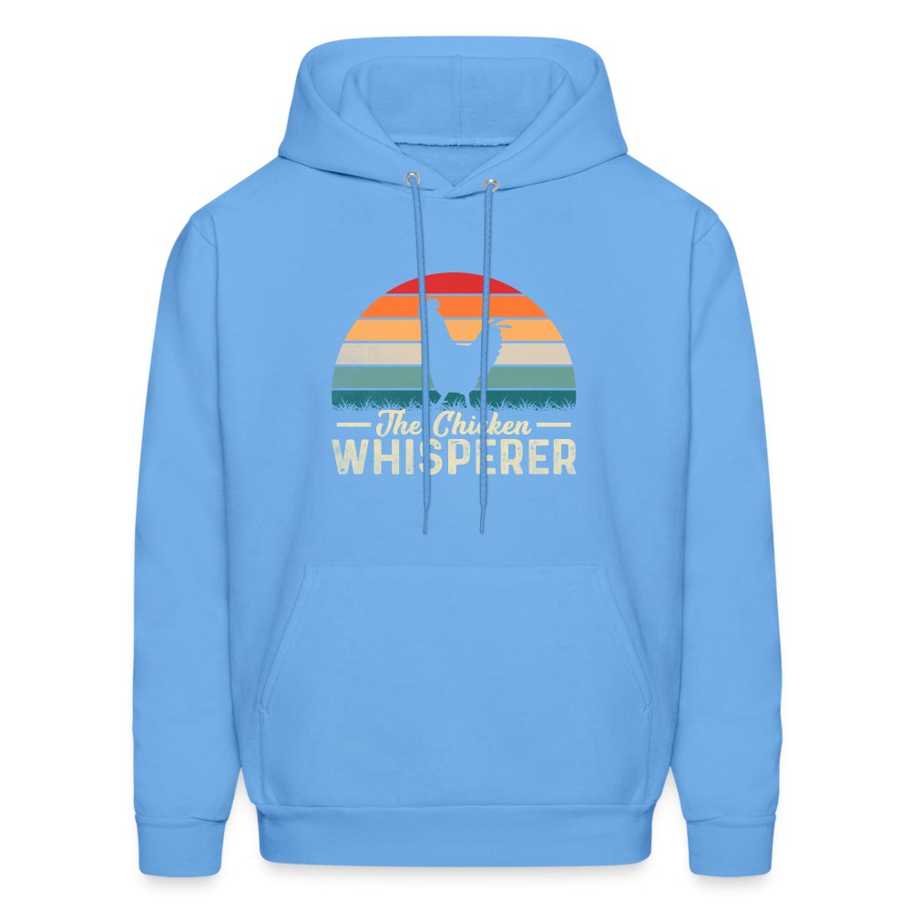 The Chicken Whisperer Hoodie - carolina blue