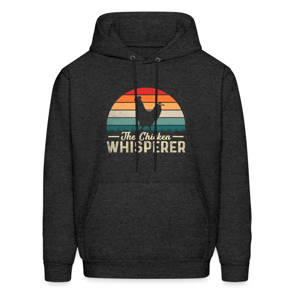 The Chicken Whisperer Hoodie - charcoal grey