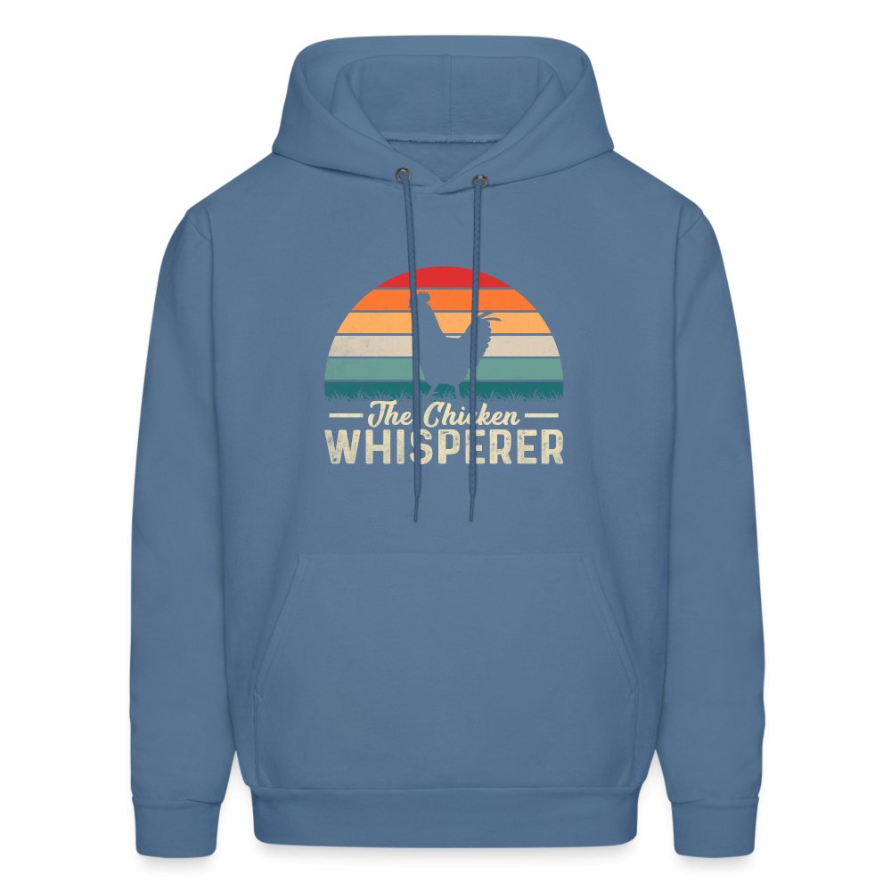 The Chicken Whisperer Hoodie - denim blue