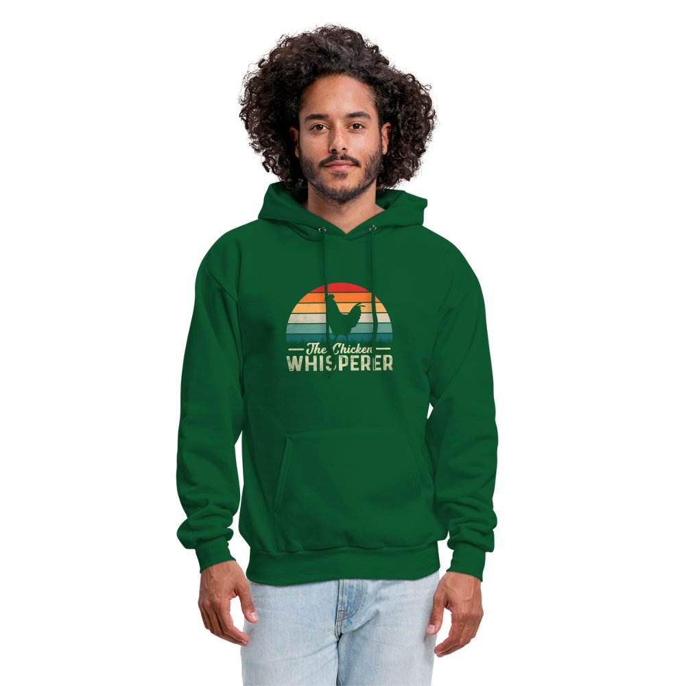 The Chicken Whisperer Hoodie - forest green