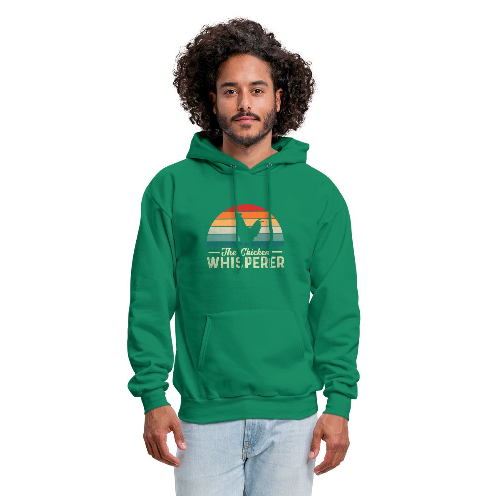 The Chicken Whisperer Hoodie - kelly green