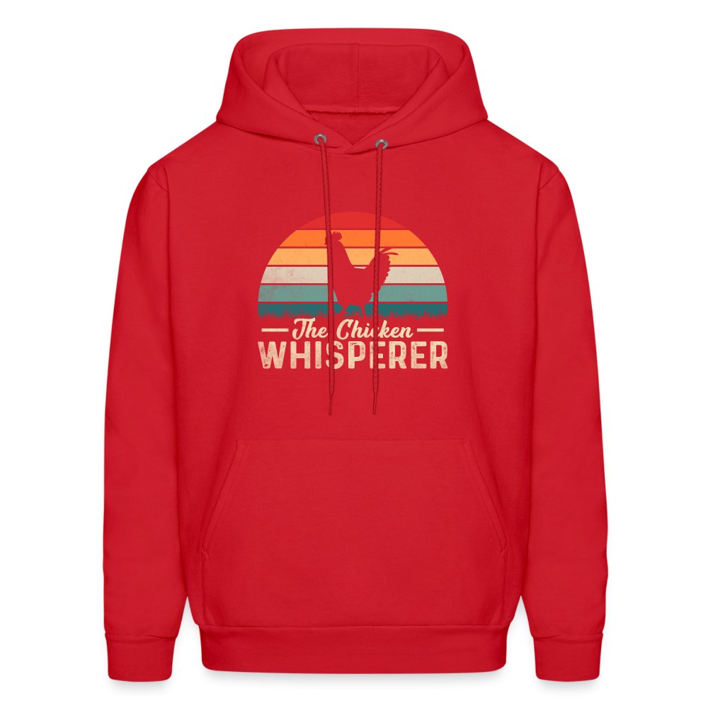 The Chicken Whisperer Hoodie - red