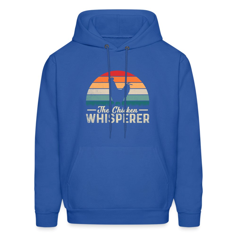 The Chicken Whisperer Hoodie - royal blue