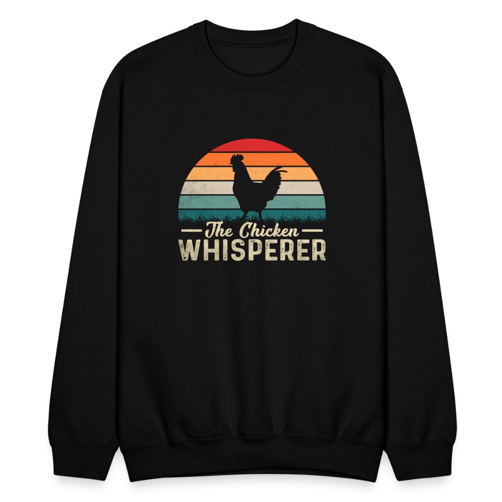 The Chicken Whisperer Sweatshirt - black