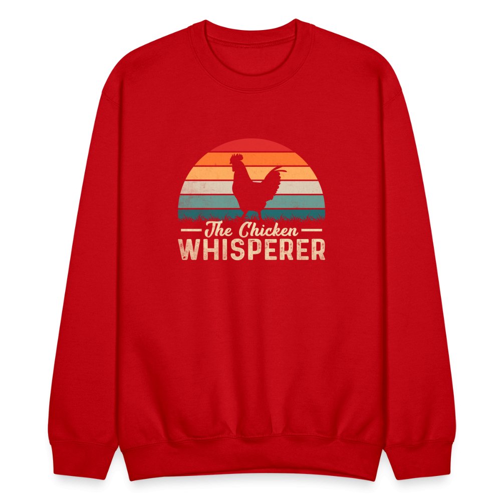 The Chicken Whisperer Sweatshirt - red