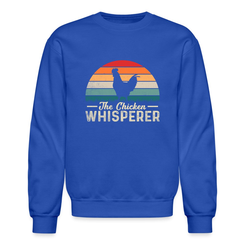 The Chicken Whisperer Sweatshirt - royal blue