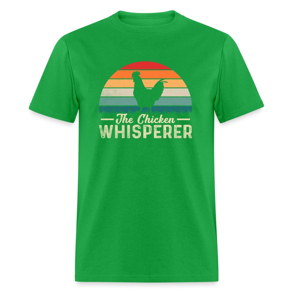 The Chicken Whisperer T-Shirt - bright green