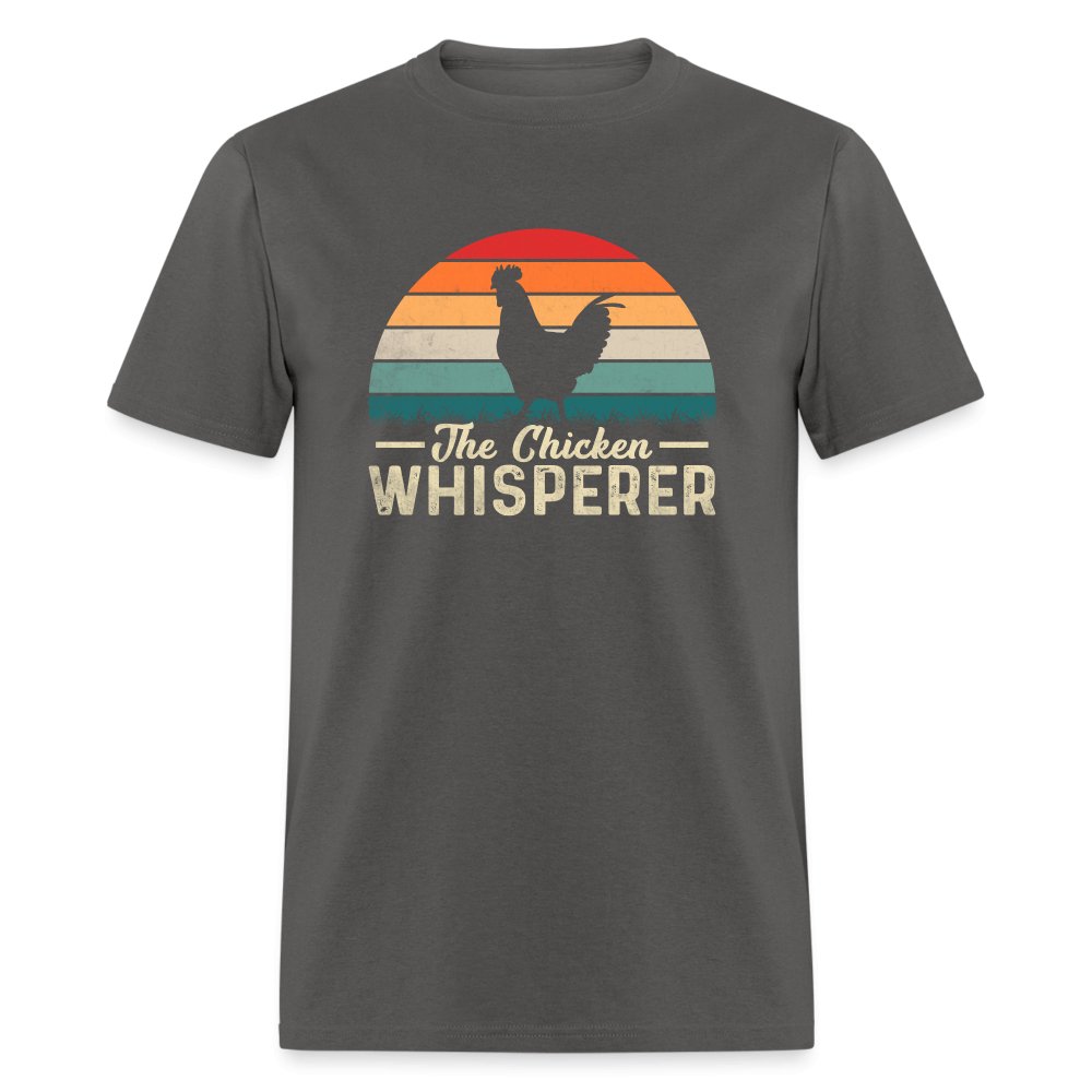 The Chicken Whisperer T-Shirt - charcoal