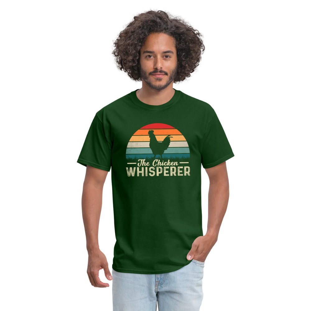 The Chicken Whisperer T-Shirt - forest green