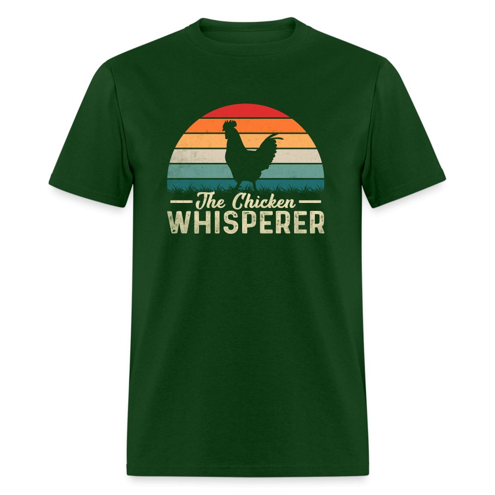 The Chicken Whisperer T-Shirt - forest green