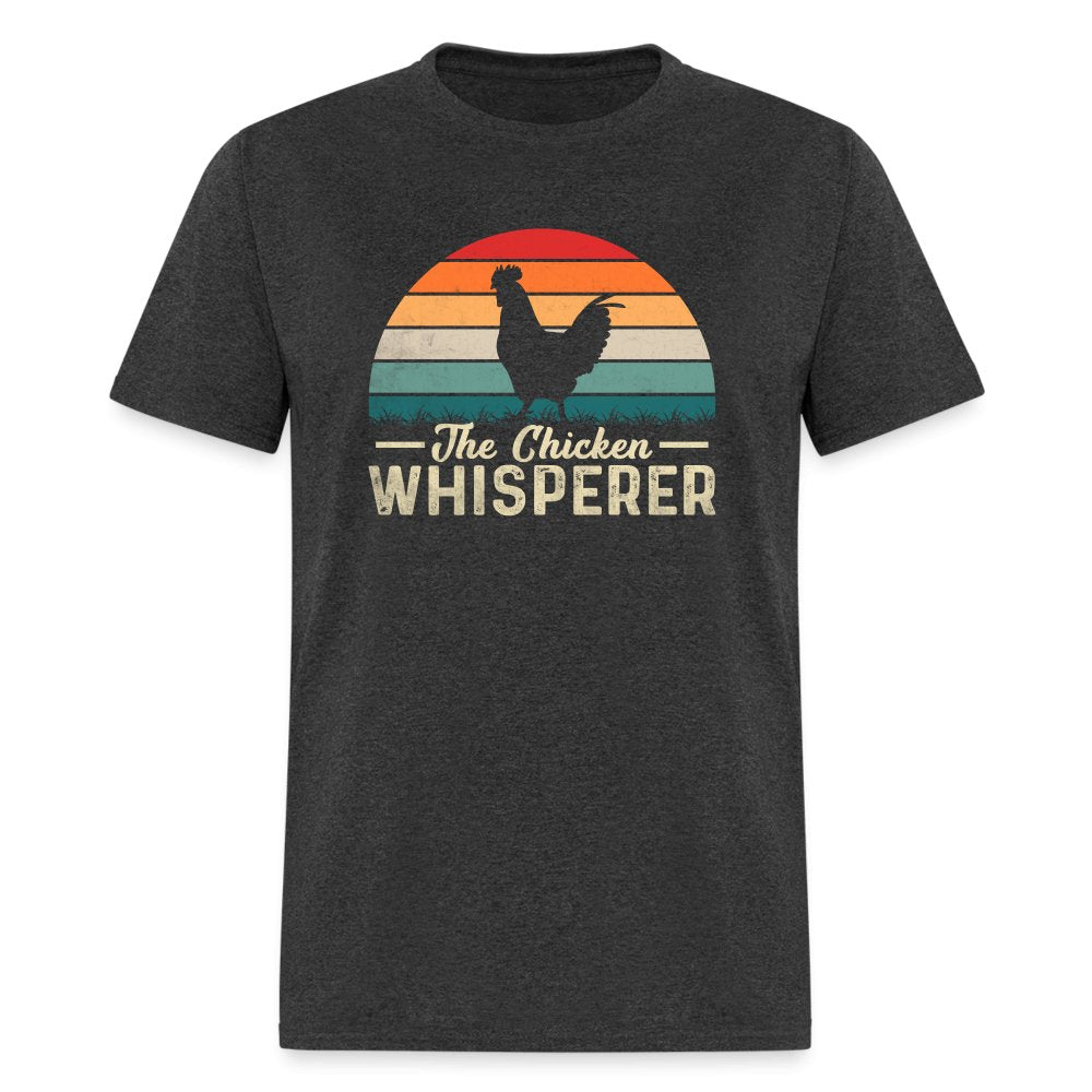 The Chicken Whisperer T-Shirt - heather black