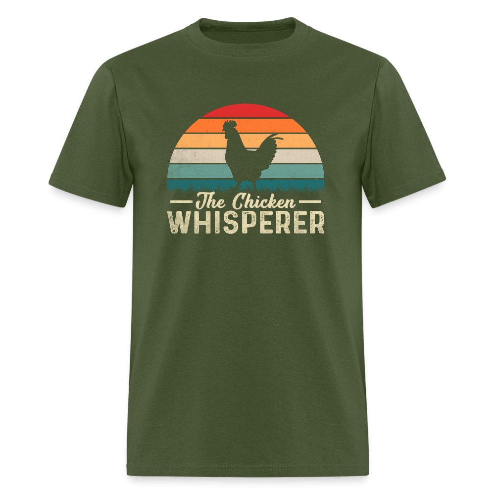 The Chicken Whisperer T-Shirt - military green