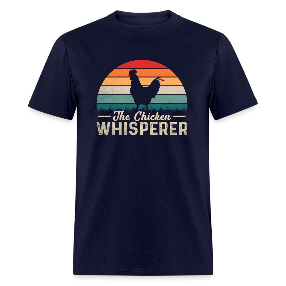 The Chicken Whisperer T-Shirt - navy