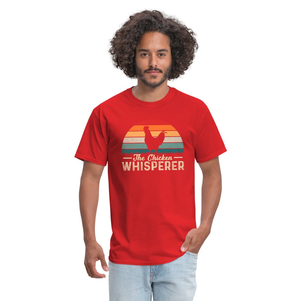 The Chicken Whisperer T-Shirt - red