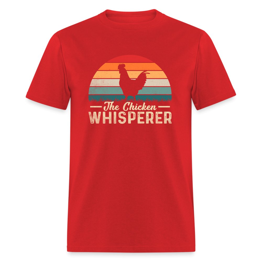 The Chicken Whisperer T-Shirt - red