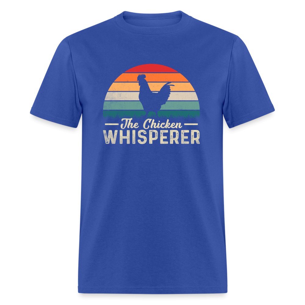 The Chicken Whisperer T-Shirt - royal blue