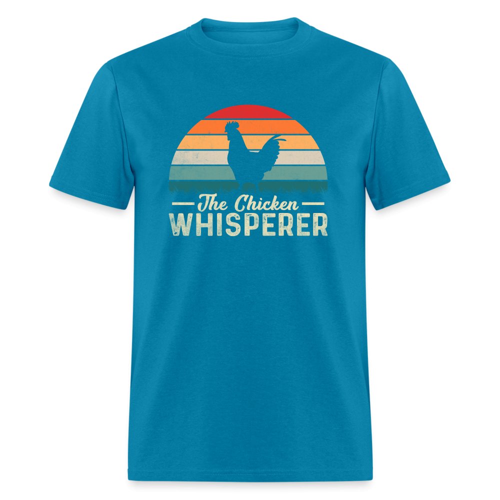 The Chicken Whisperer T-Shirt - turquoise