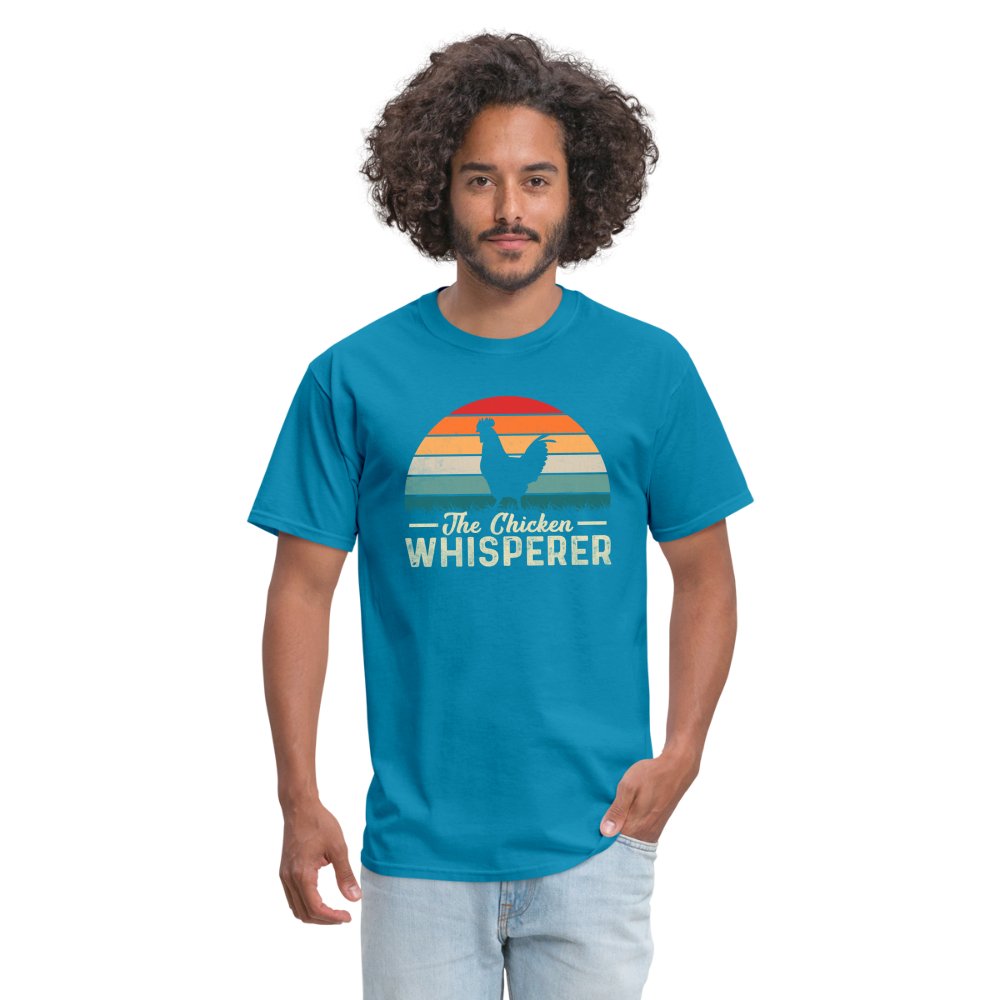 The Chicken Whisperer T-Shirt - turquoise