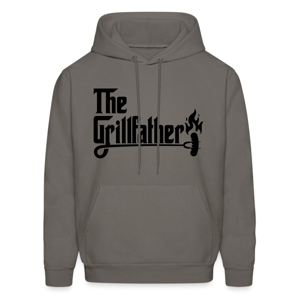 The Grillfather Hoodie (BBQ Dad Gilling) - ash