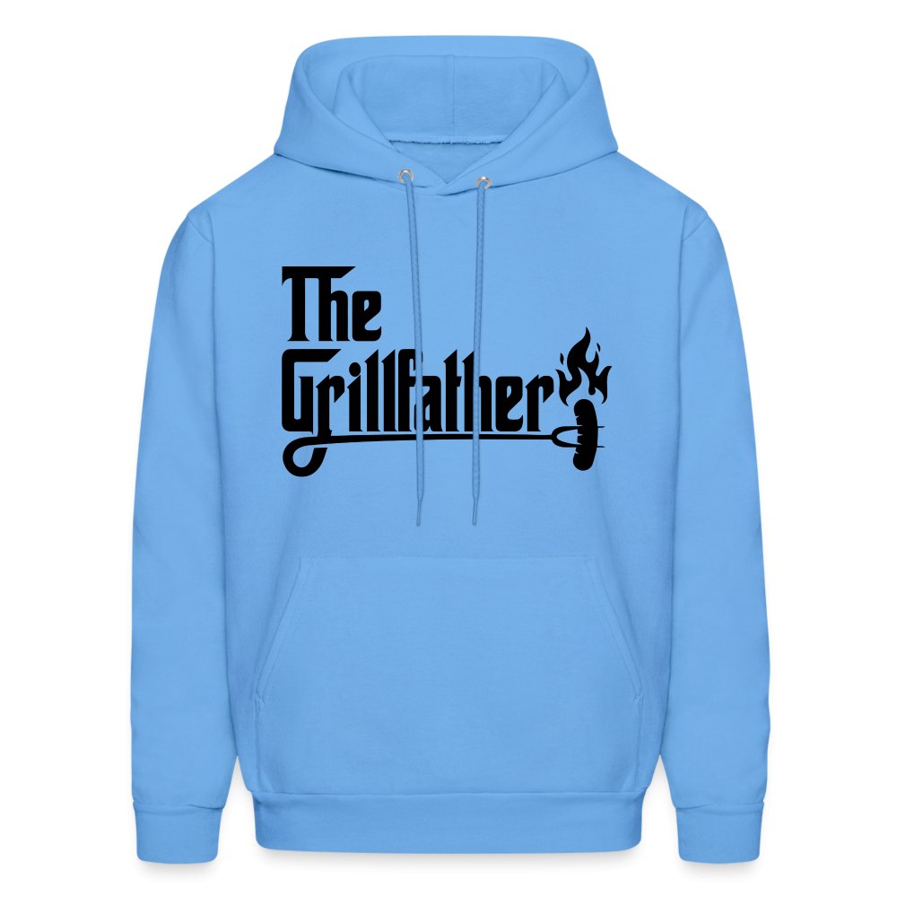 The Grillfather Hoodie (BBQ Dad Gilling) - carolina blue