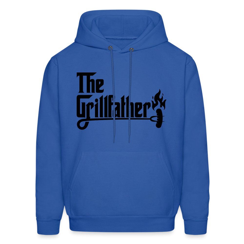 The Grillfather Hoodie (BBQ Dad Gilling) - royal blue