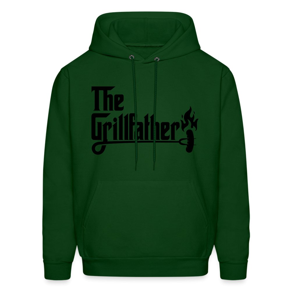 The Grillfather Hoodie (BBQ Dad Gilling) - safety green