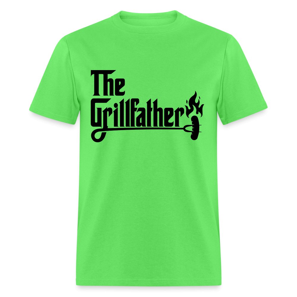 The Grillfather T-Shirt (BBQ Dad Gilling) - kiwi