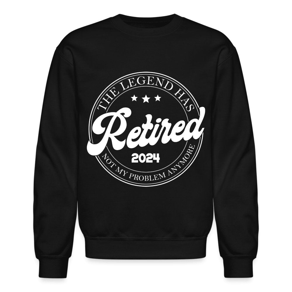 The Legend Has Retired Sweatshirt (2024) - asphalt gray