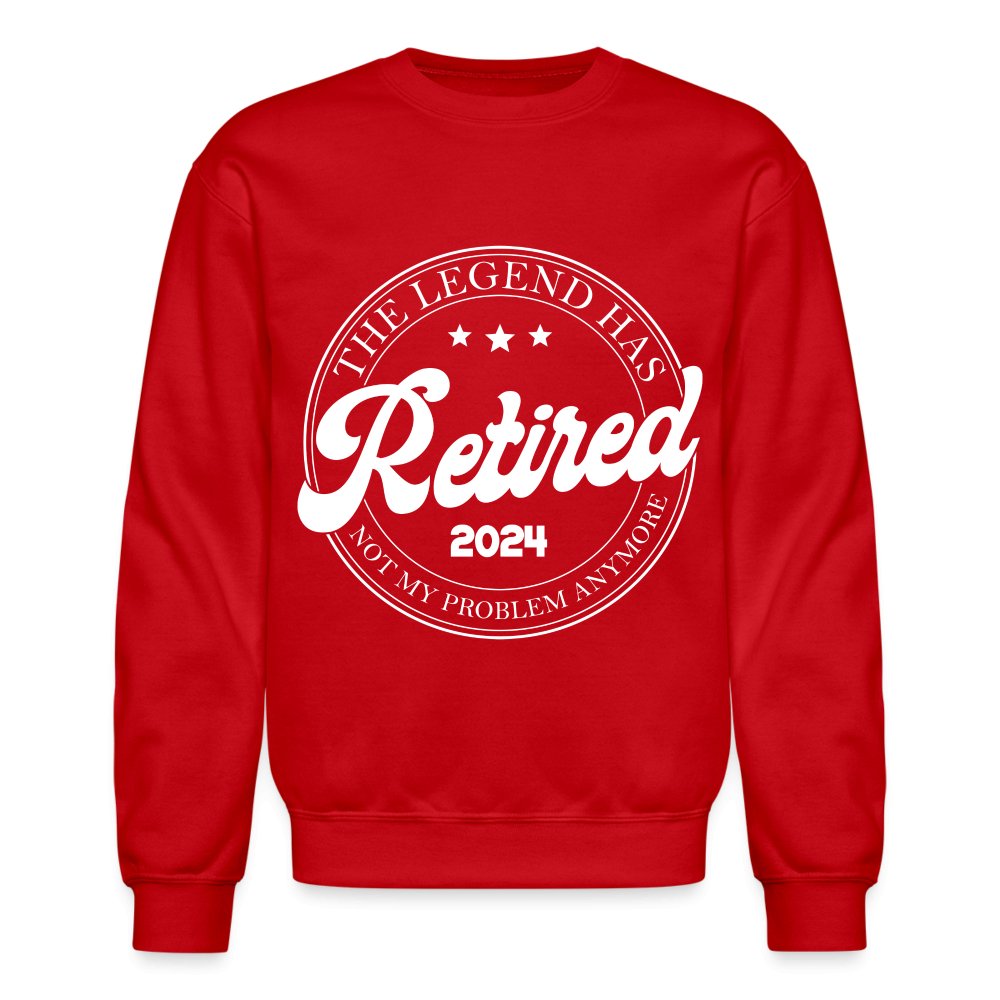 The Legend Has Retired Sweatshirt (2024) - black