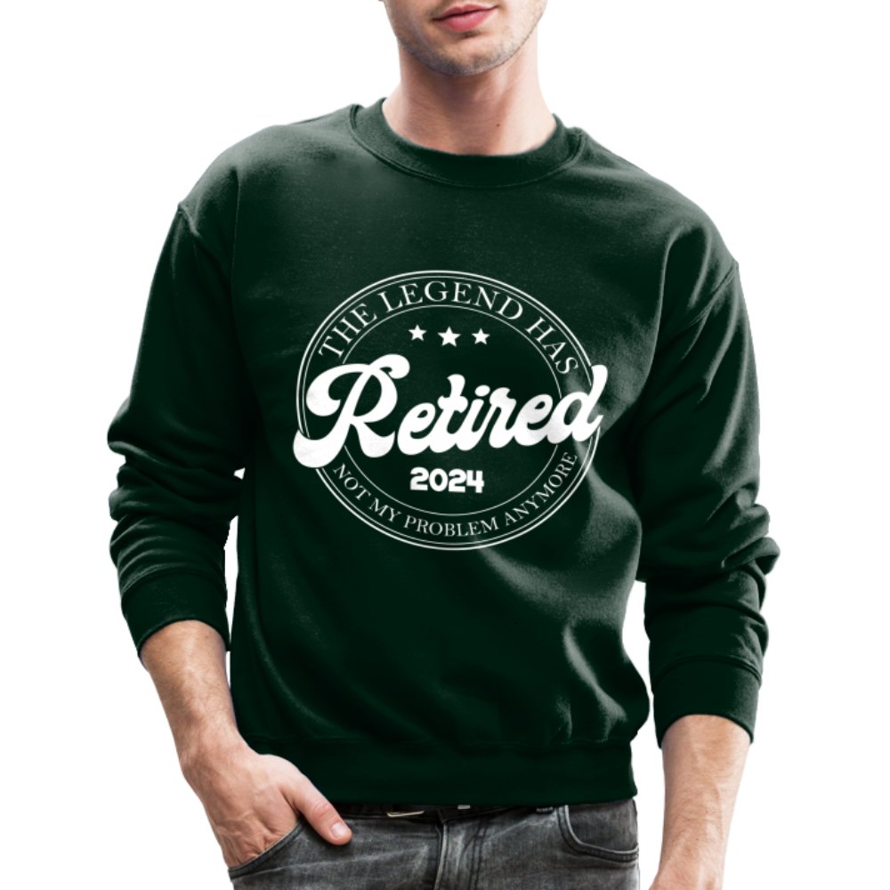 The Legend Has Retired Sweatshirt (2024) - forest green