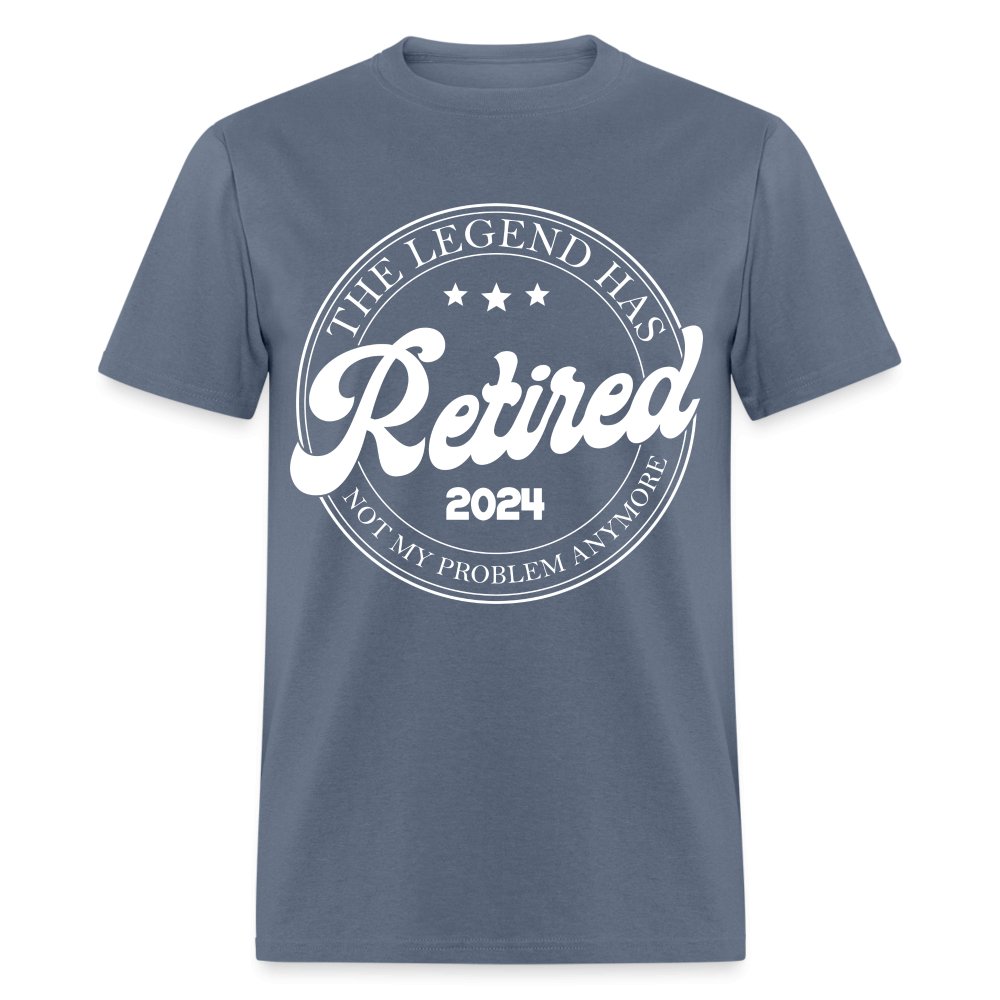 The Legend Has Retired T-Shirt (2024) - denim