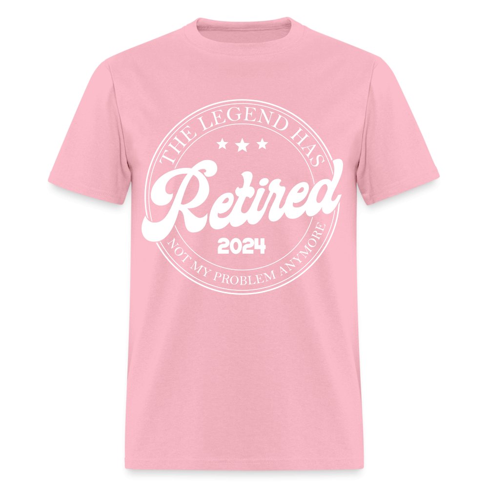 The Legend Has Retired T-Shirt (2024) - pink