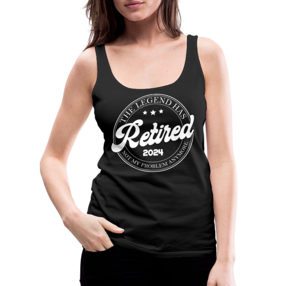 The Legend Has Retired Women’s Premium Tank Top (2024) - deep navy