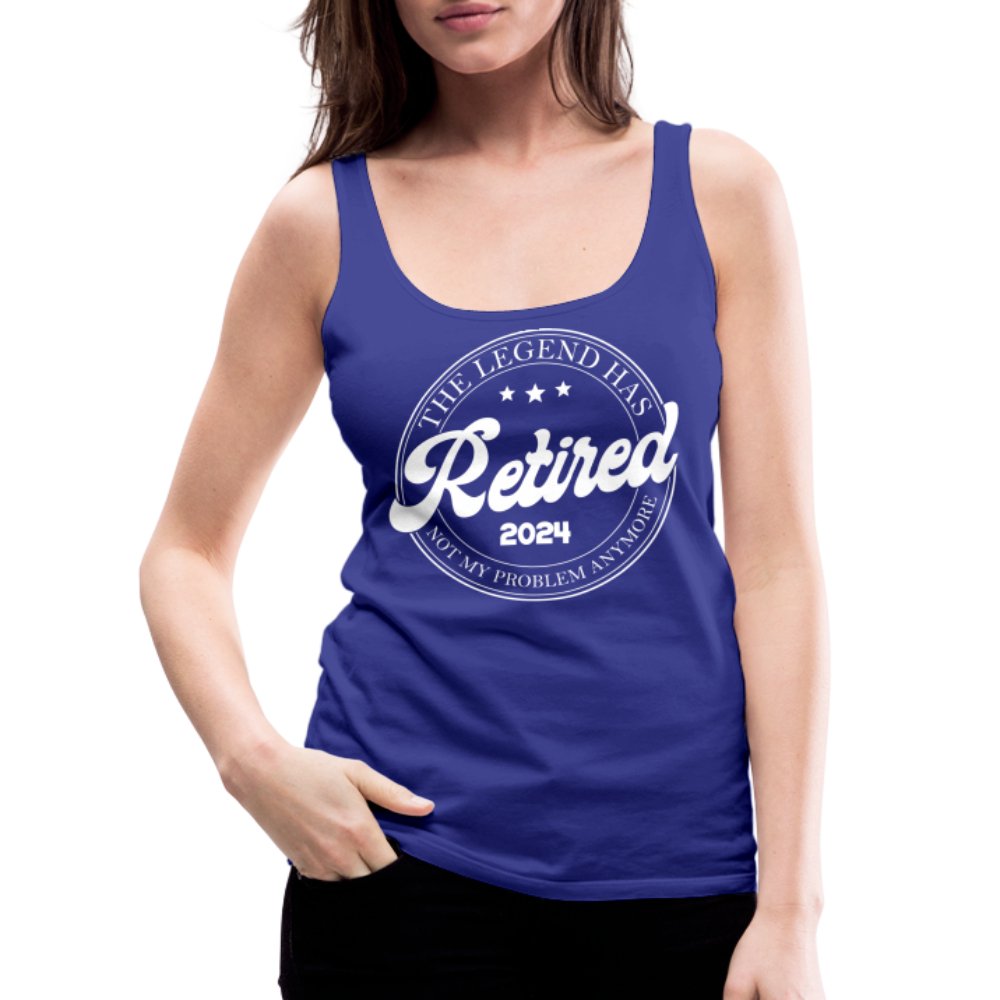 The Legend Has Retired Women’s Premium Tank Top (2024) - red