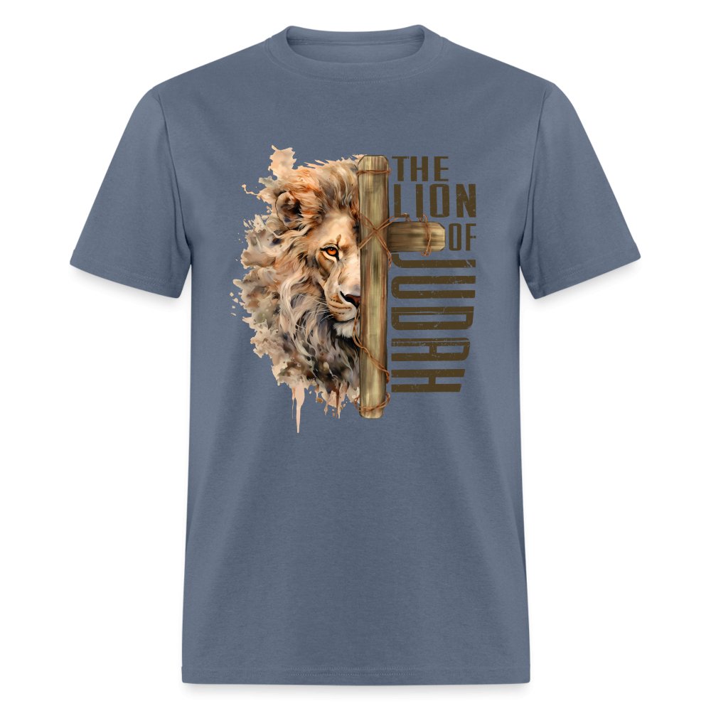 The Lion of Judah T-Shirt - denim