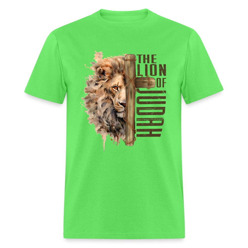 The Lion of Judah T-Shirt - heather mauve