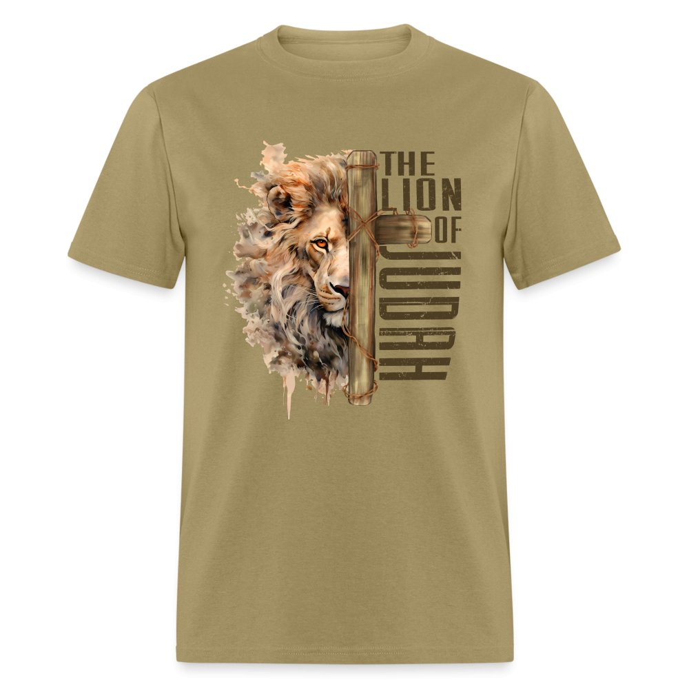 The Lion of Judah T-Shirt - khaki