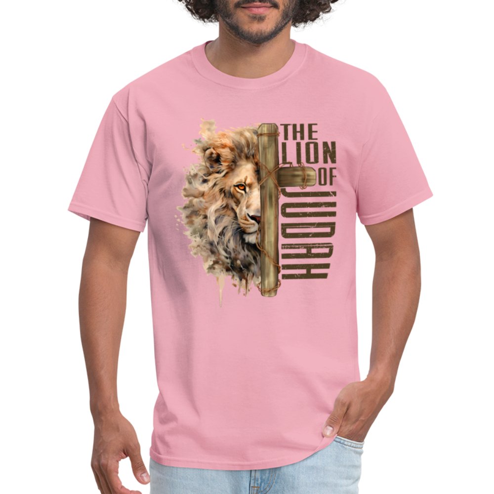 The Lion of Judah T-Shirt - pink