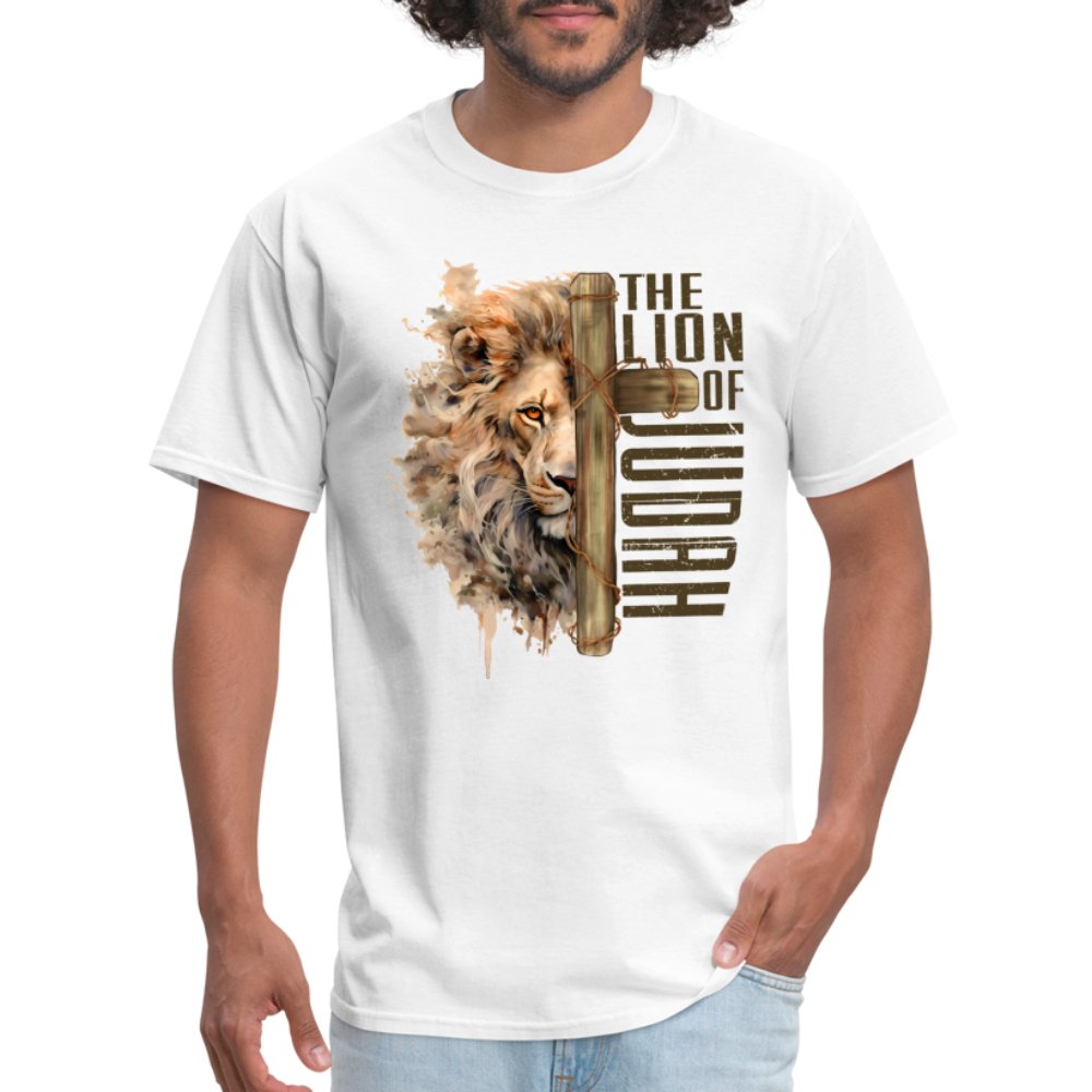 The Lion of Judah T-Shirt - white