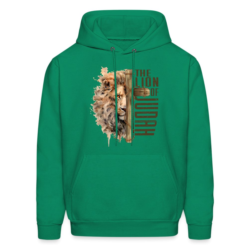 The Lion of Judah Unisex Hoodie - carolina blue