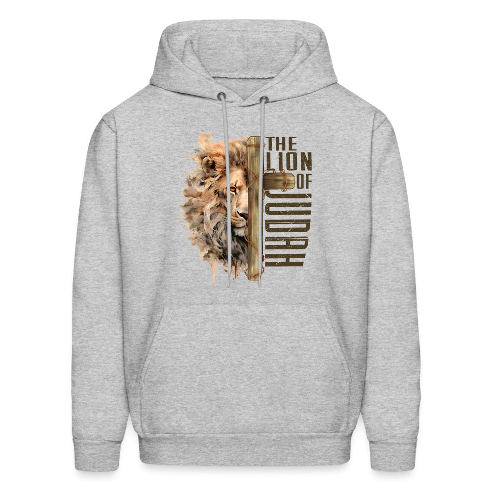 The Lion of Judah Unisex Hoodie - pale pink