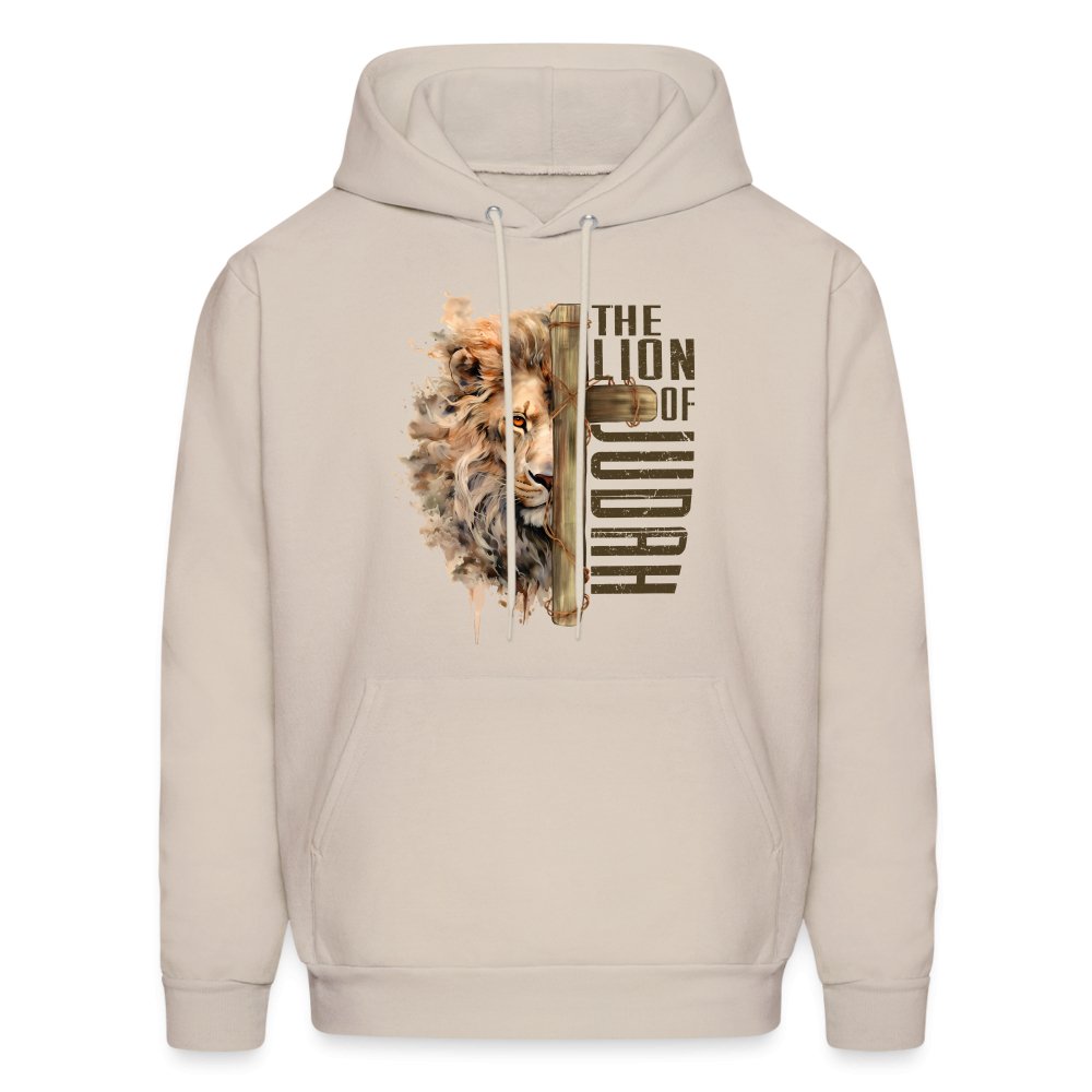 The Lion of Judah Unisex Hoodie - Sand