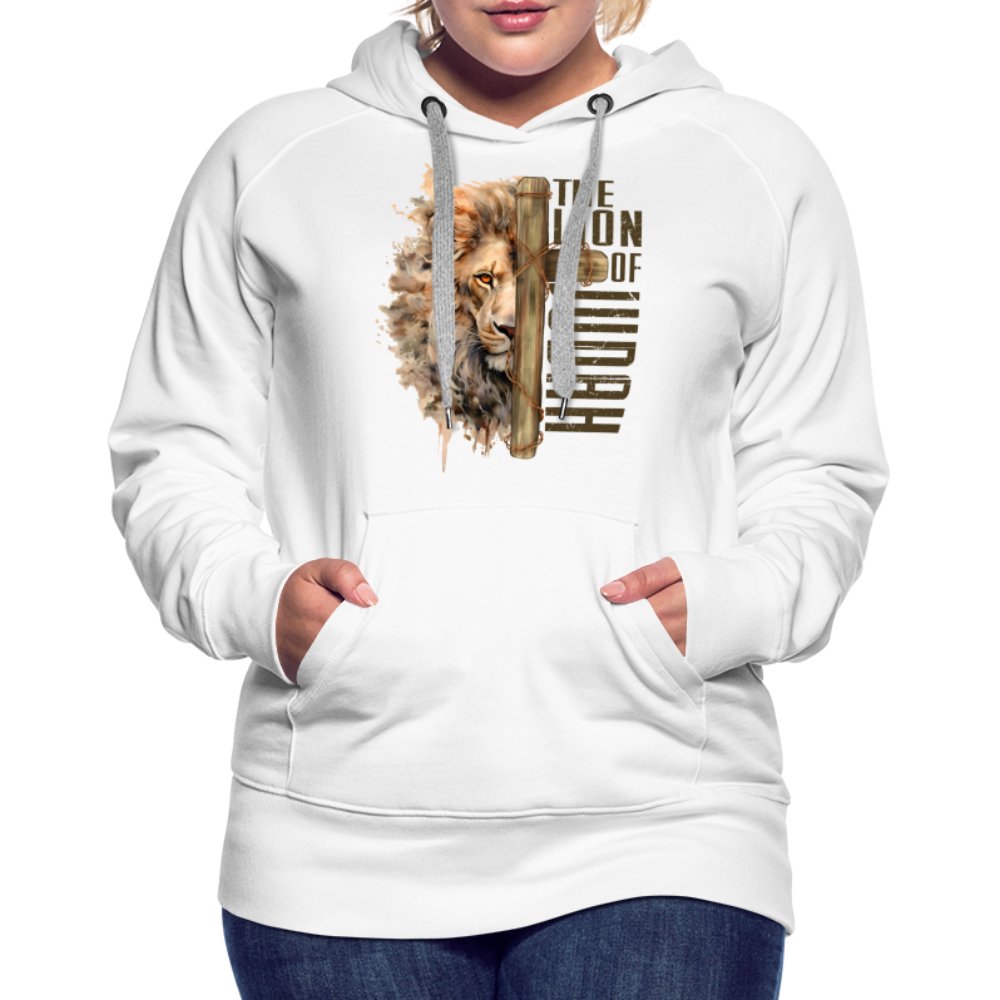 The Lion of Judah Women’s Premium Hoodie - heather grey