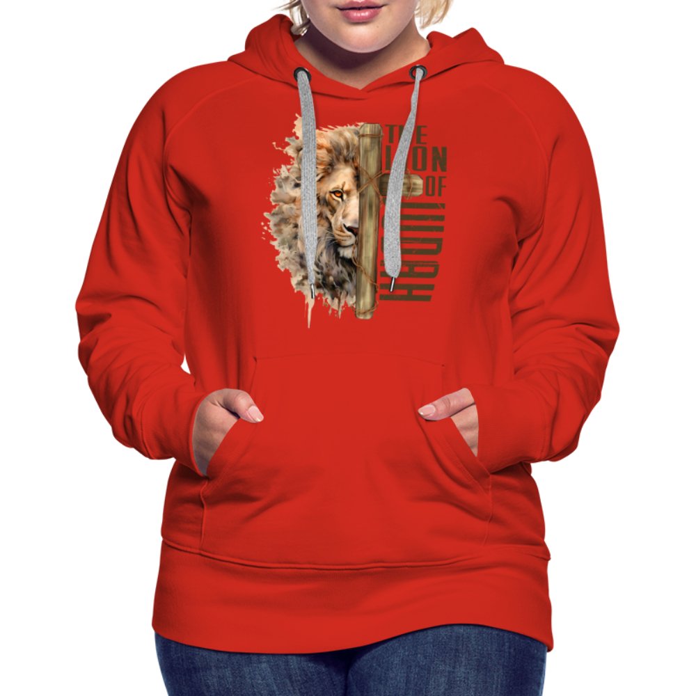 The Lion of Judah Women’s Premium Hoodie - mauve