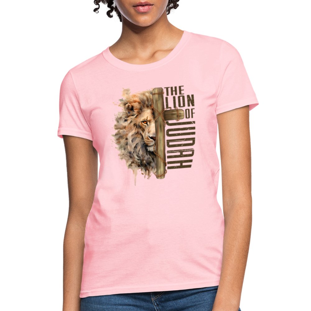 The Lion of Judah Women's T-Shirt - white